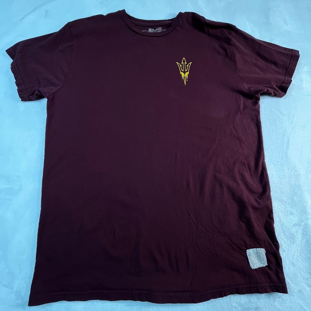 ASU‎ Arizona State Univ Mens L Shirt The Original Retro Brand